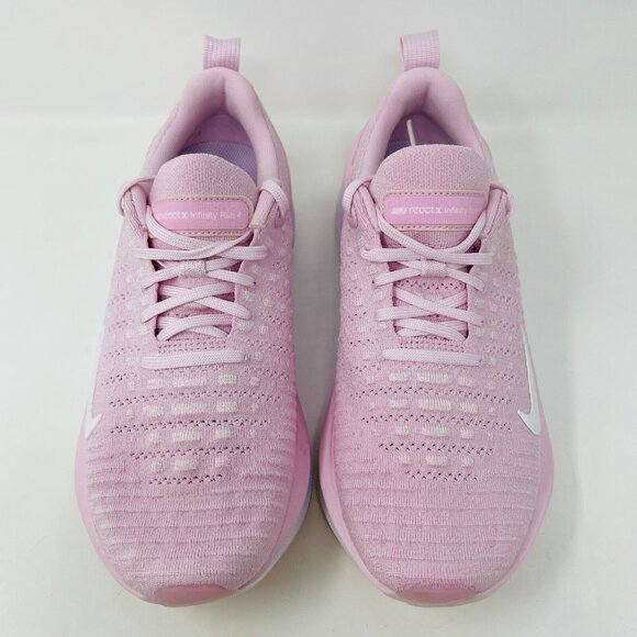 Nike Womens ReactX Infinity Run Low DR2670-600 Pink Running Shoes Sneakers SZ 9 - Picture 3 of 13